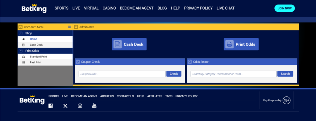 BetKing Shop