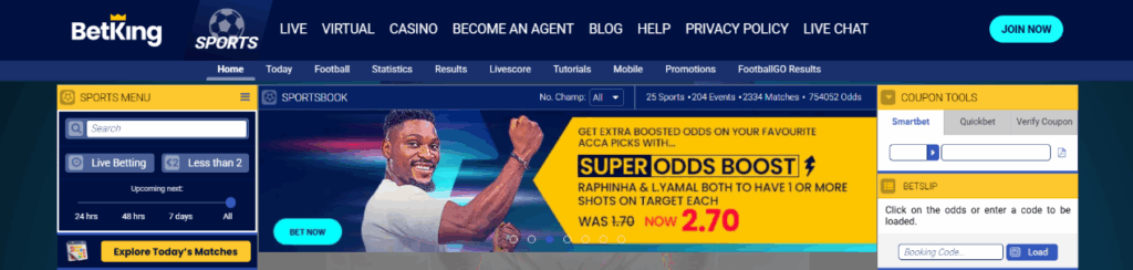 Betking Login Nigeria